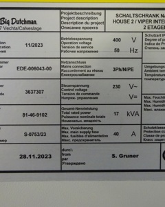 Contr cabinet Natura Step - house 2- Krämooshof